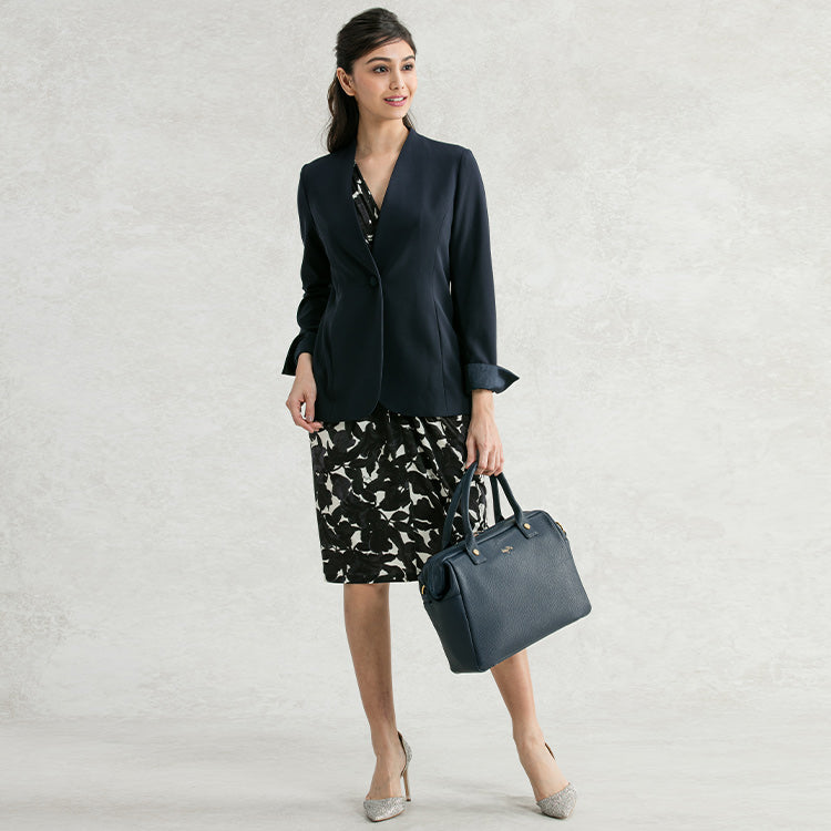 Chic navy for the office