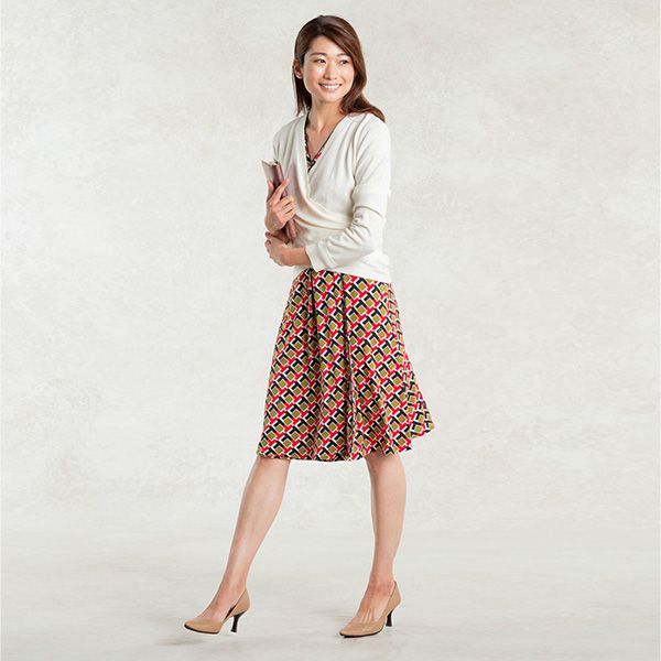 Wear it to office with a knit cardigan