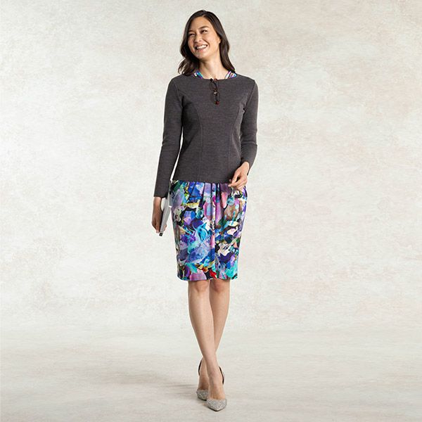 Comfortable style with our Knit Jacket