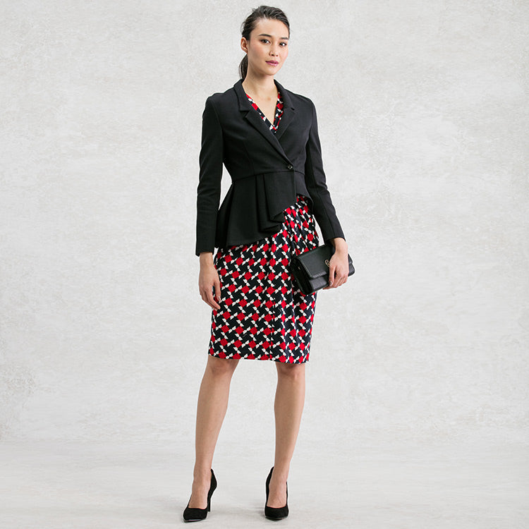 Pair with a black jacket for sharpness