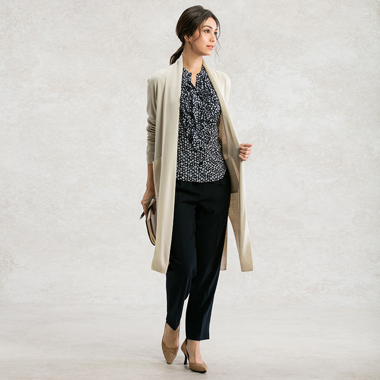 Pair with a long cardigan for the office