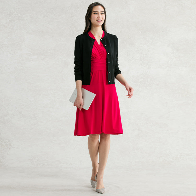 PAIR WITH BLACK FOR A SWEET AND SPICY LOOK