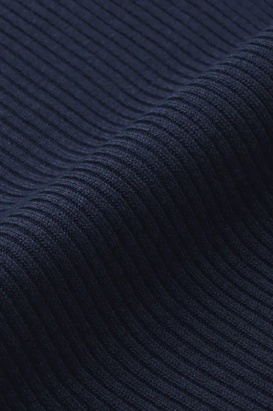 【Washable Wool Knit】High-Neck Top
