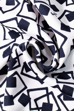 Restock: White Trump Geo Daily Dress