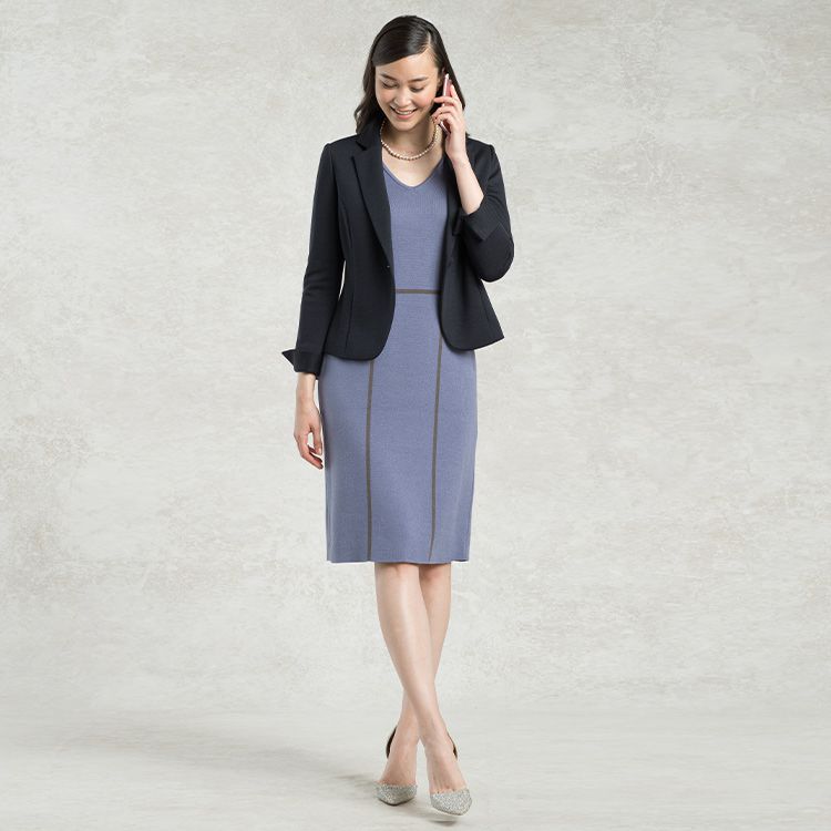 Pair with a knit dress for days in the office