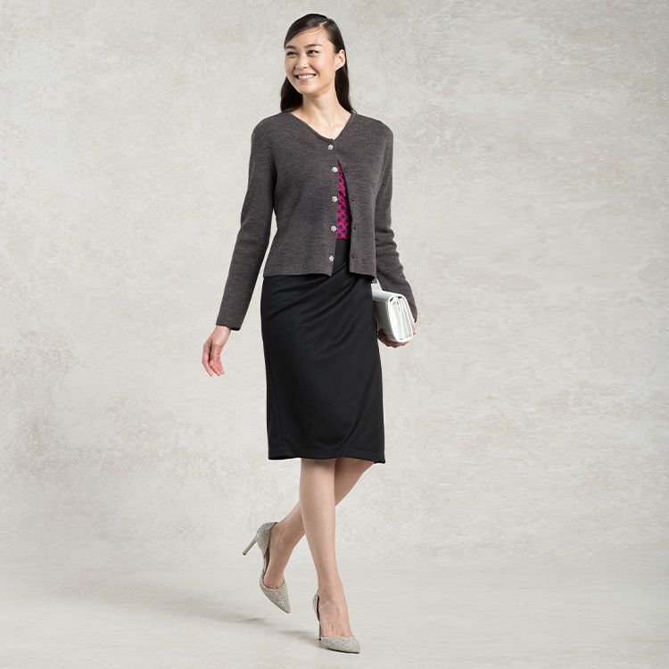 Coordinate with nuance colors for a casual look
