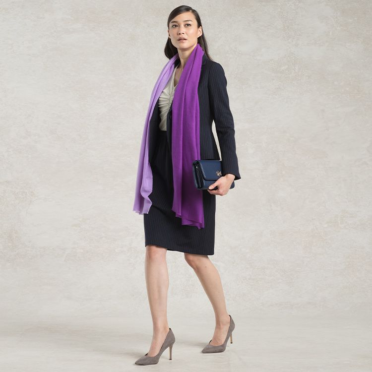 Add a kay me Select stole for an elegant outfit