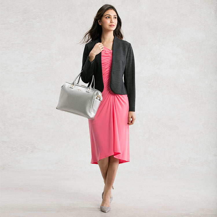 Look chic in charcoal gray