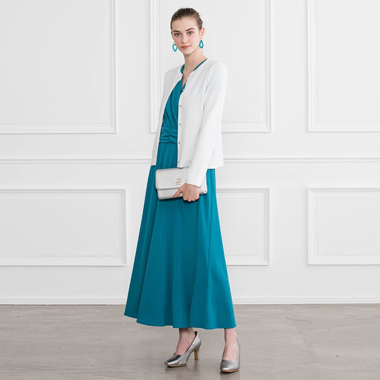 A versatile white cardigan that's sure to become a staple in your wardrobe