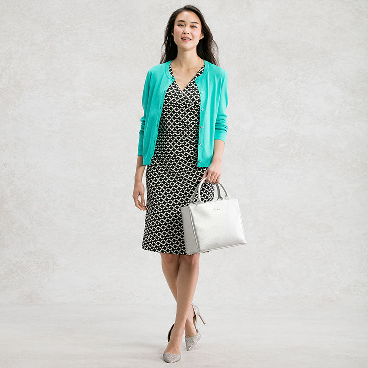 Add as an accent color to monotone dresses