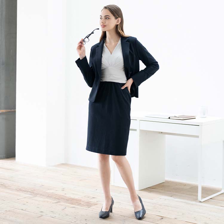 Suit-like look