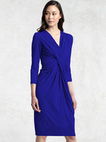 Silk-Like Royal Blue Venus Dress