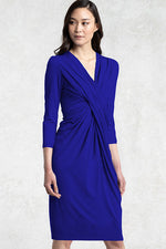 Silk-Like Royal Blue Venus Dress
