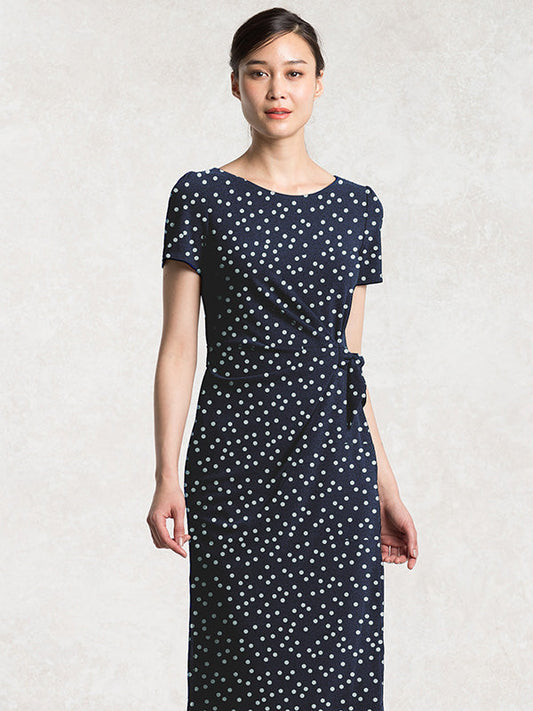 Navy Dot Daily Dress