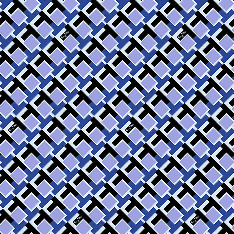 Retro-modern geometric print
