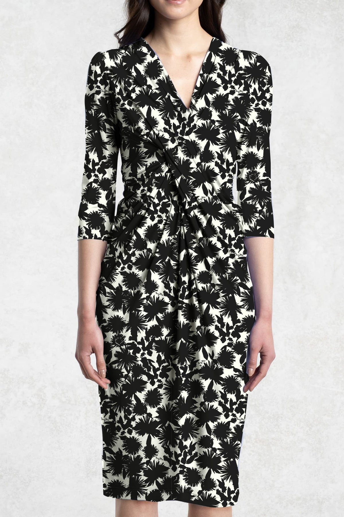Reproduction: Silk-Like Mono Margaret Venus Dress