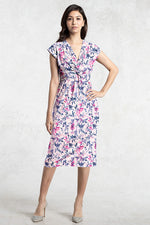 Pink Lavender Twist Dress