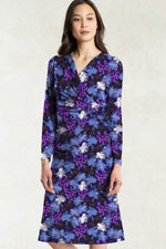Silk-Like Night Margaret Gather Dress