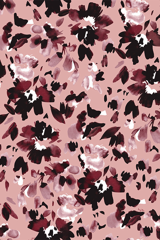 Silk-Like Pink Bella Cache-Coeur Dress