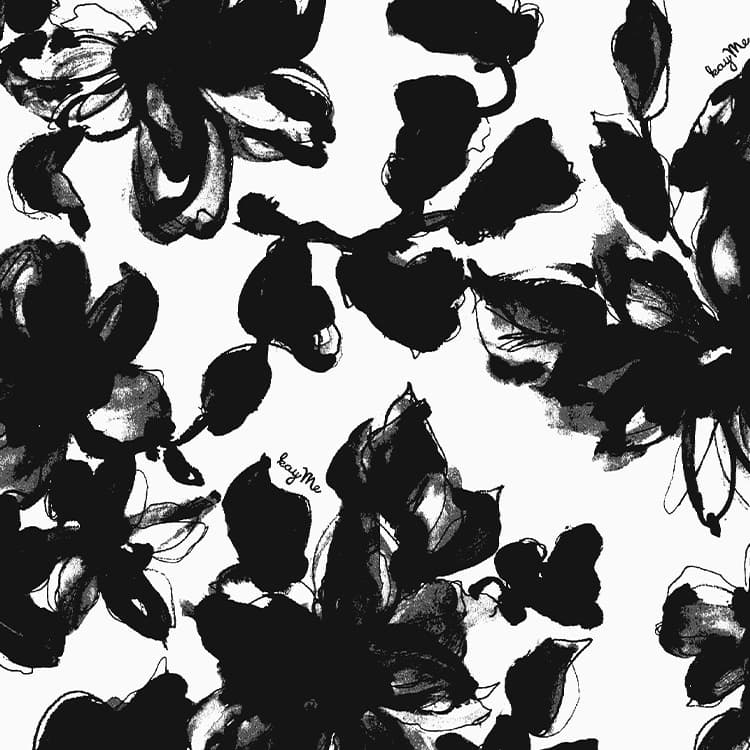 Modern and timeless appeal of shadow flowers.