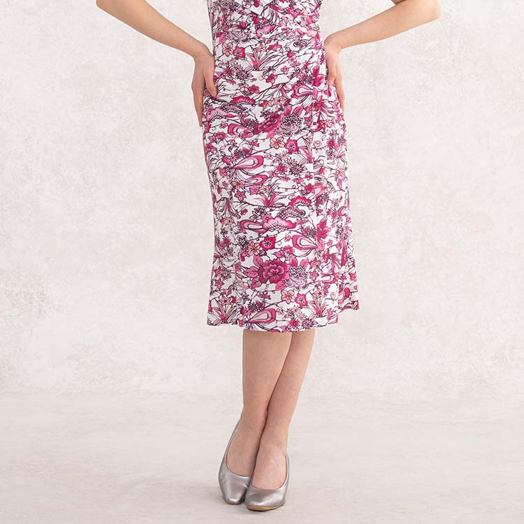 Mermaid line for a slimming effect