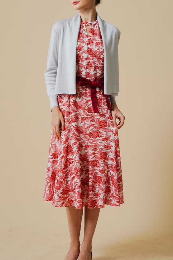 Short cardigan made in Niigata