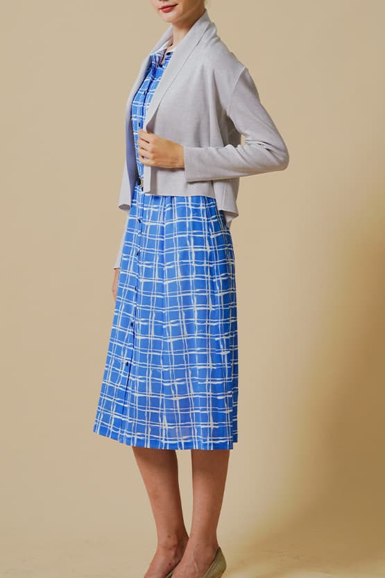 Short cardigan made in Niigata