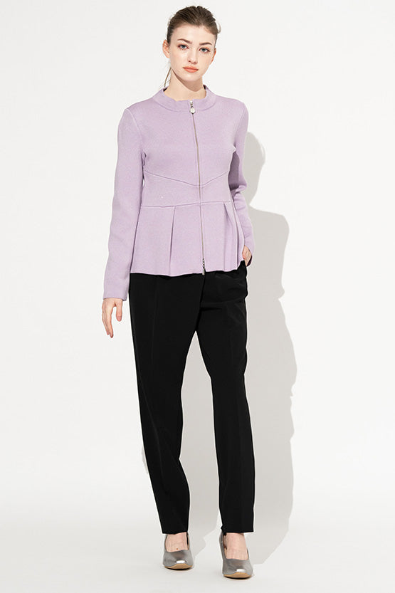 Kanazawa Peplum Knit Cardigan