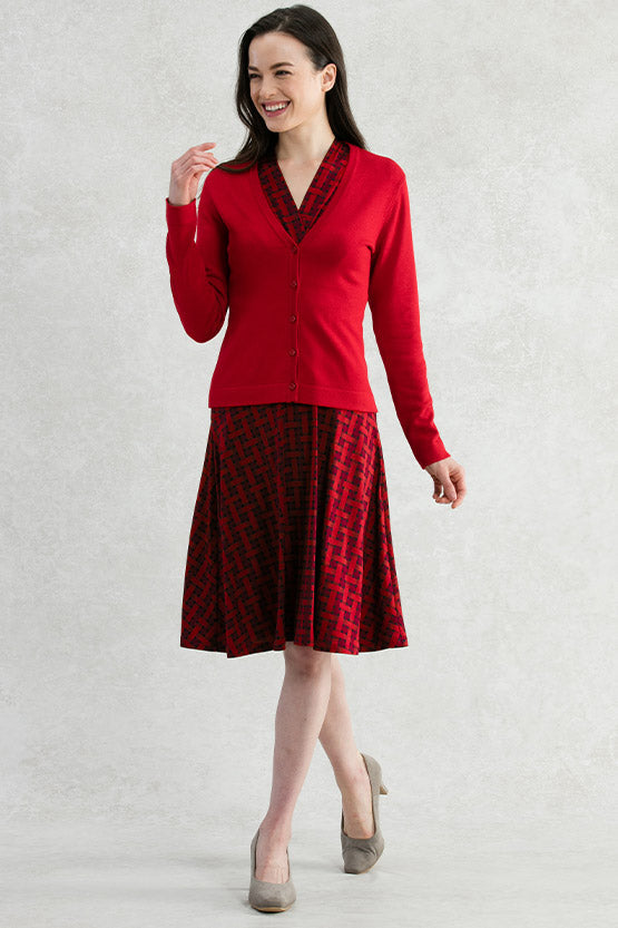 V-Neck Cardigan