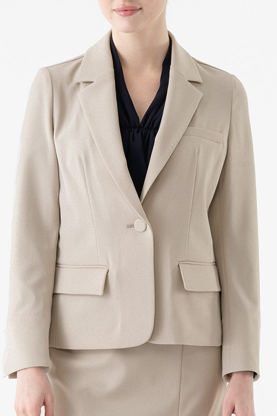 Double Jersey: Double Jersey Tailored Jacket