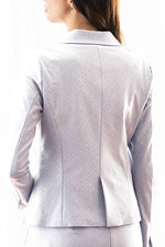 Stretch Jacquard: Geo Jacquard Tailored Jacket