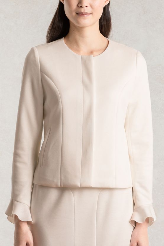 Ruffle Cuff Jacket