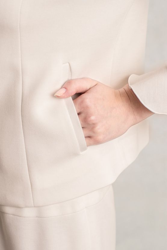 Ruffle Cuff Jacket