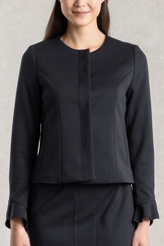 Ruffle Cuff Jacket