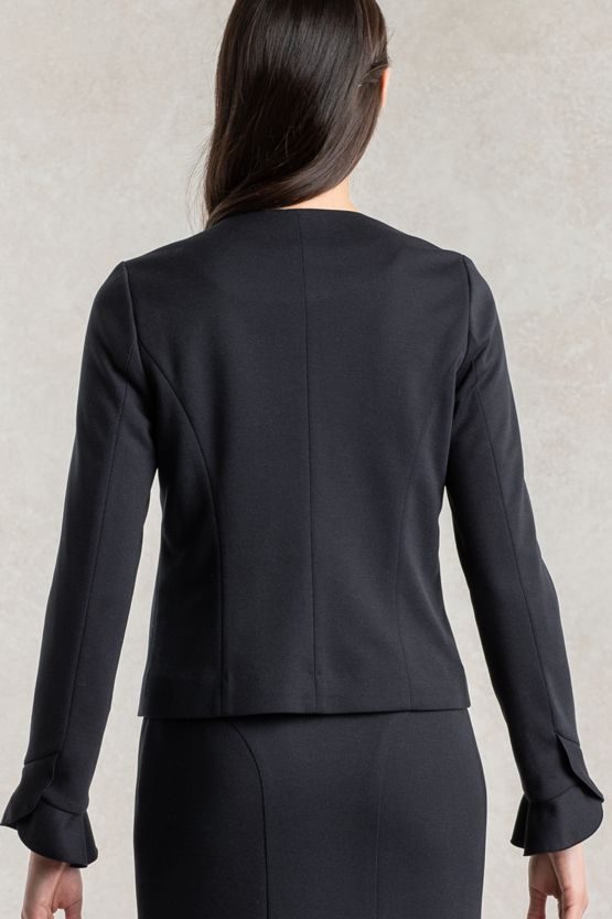 Ruffle Cuff Jacket