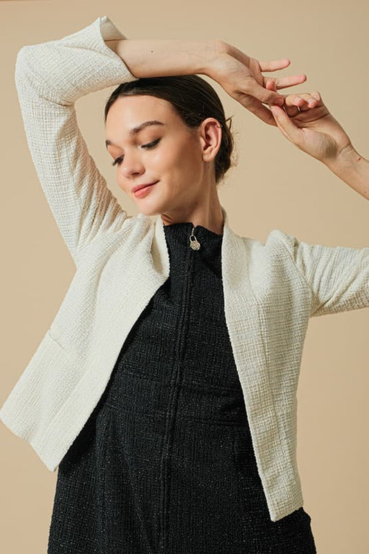 [Tweed] Bolero Jacket