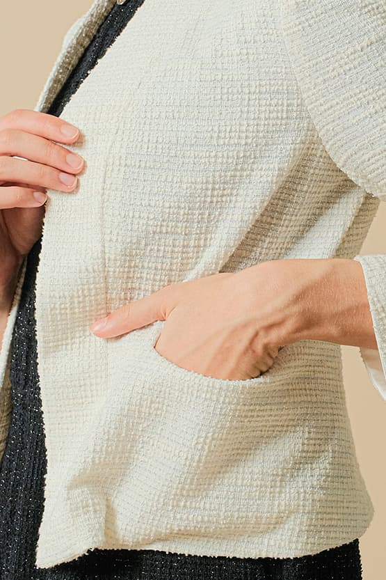 [Tweed] Bolero Jacket