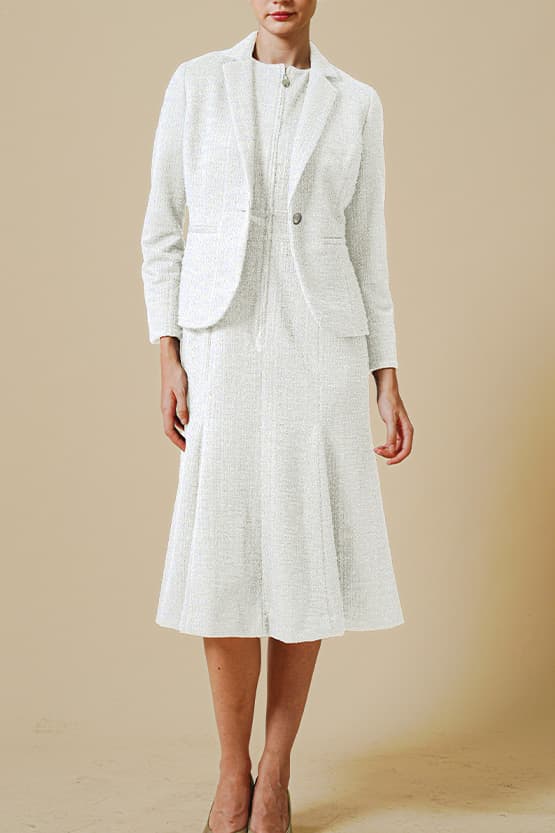 [Tweed] Tailored Jacket