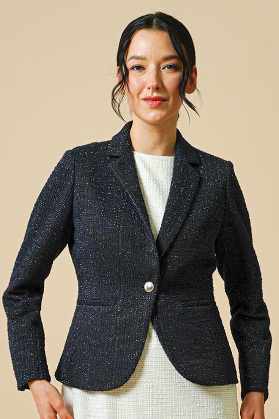 [Tweed] Tailored Jacket