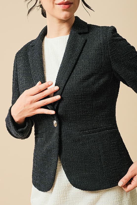 [Tweed] Tailored Jacket