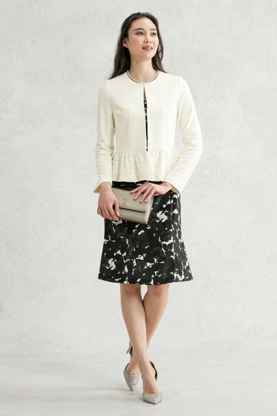 Lace Peplum Jacket