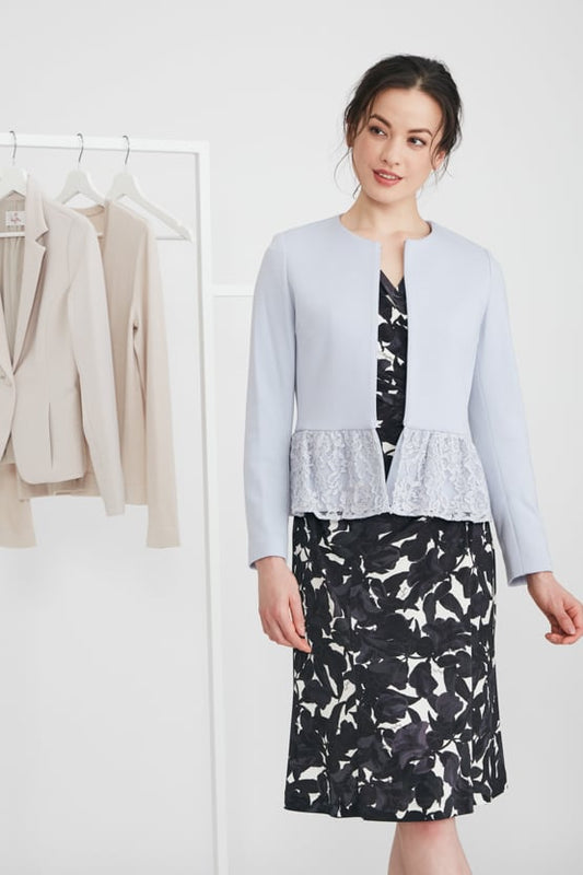 Lace Peplum Jacket