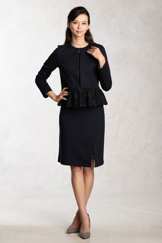 Lace Peplum Jacket