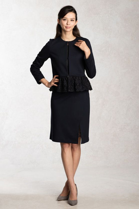 Lace Peplum Jacket