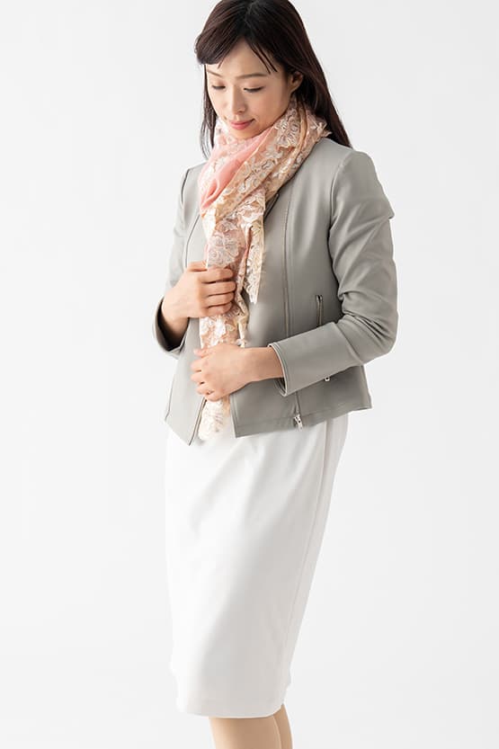 Collarless Stretch Riders Jacket