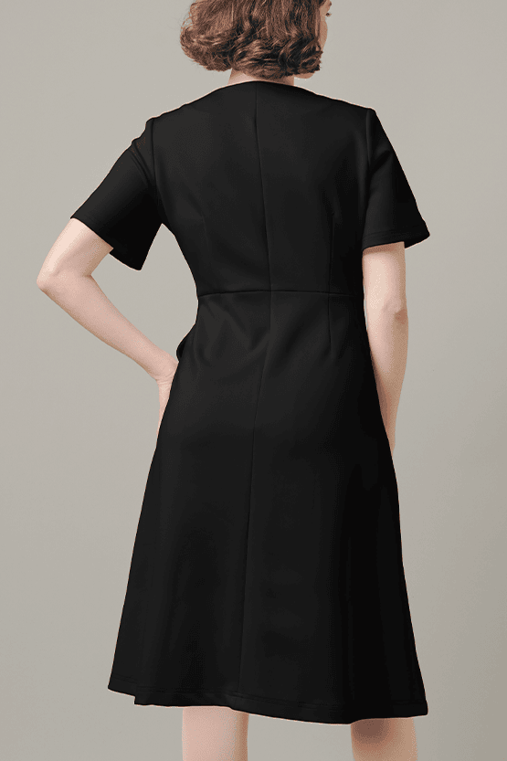 Space Material: A-Line Dress