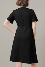 Space Material: A-Line Dress
