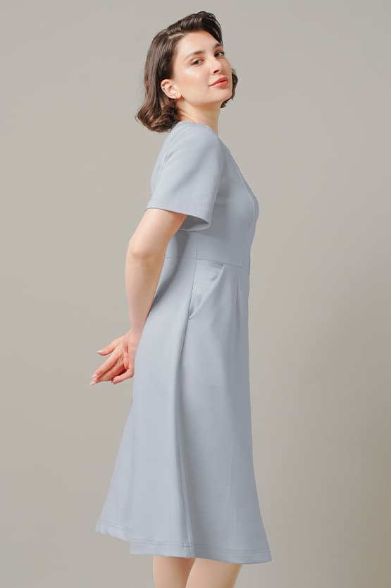 Space Material: A-Line Dress