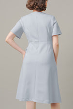 Space Material: A-Line Dress