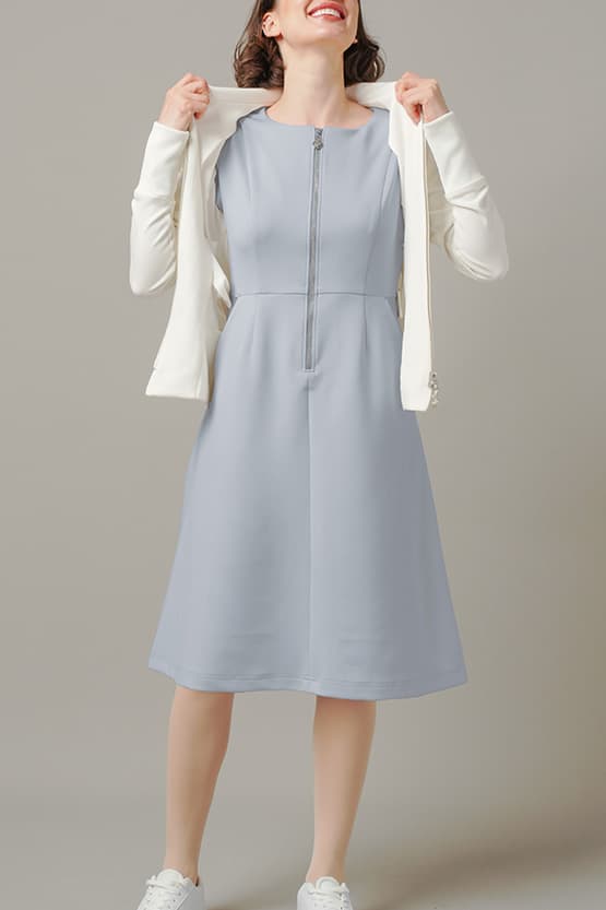 Space Material: A-Line Dress